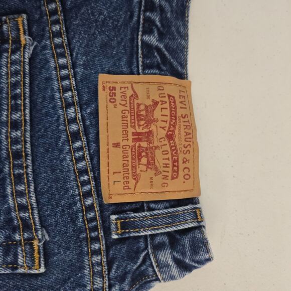 VTG Levi's‎ 550 relaxed tapered jeans womens 14L womens 6261 - Picture 4 of 12